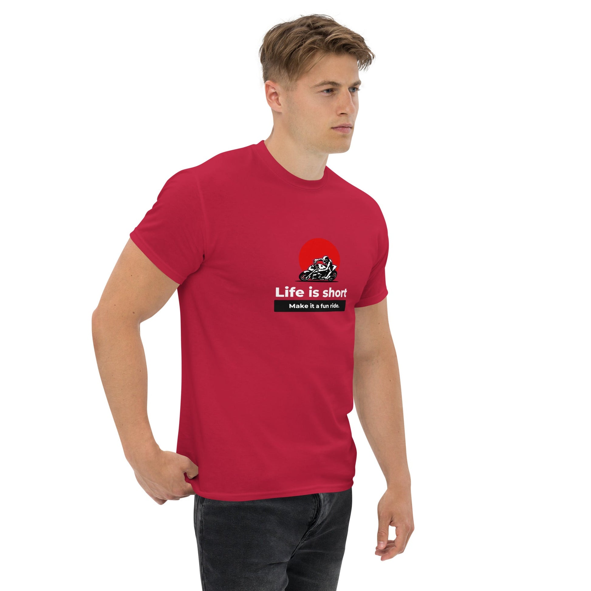 Men's Classic Tee - Life Is Short - The Vandi Company