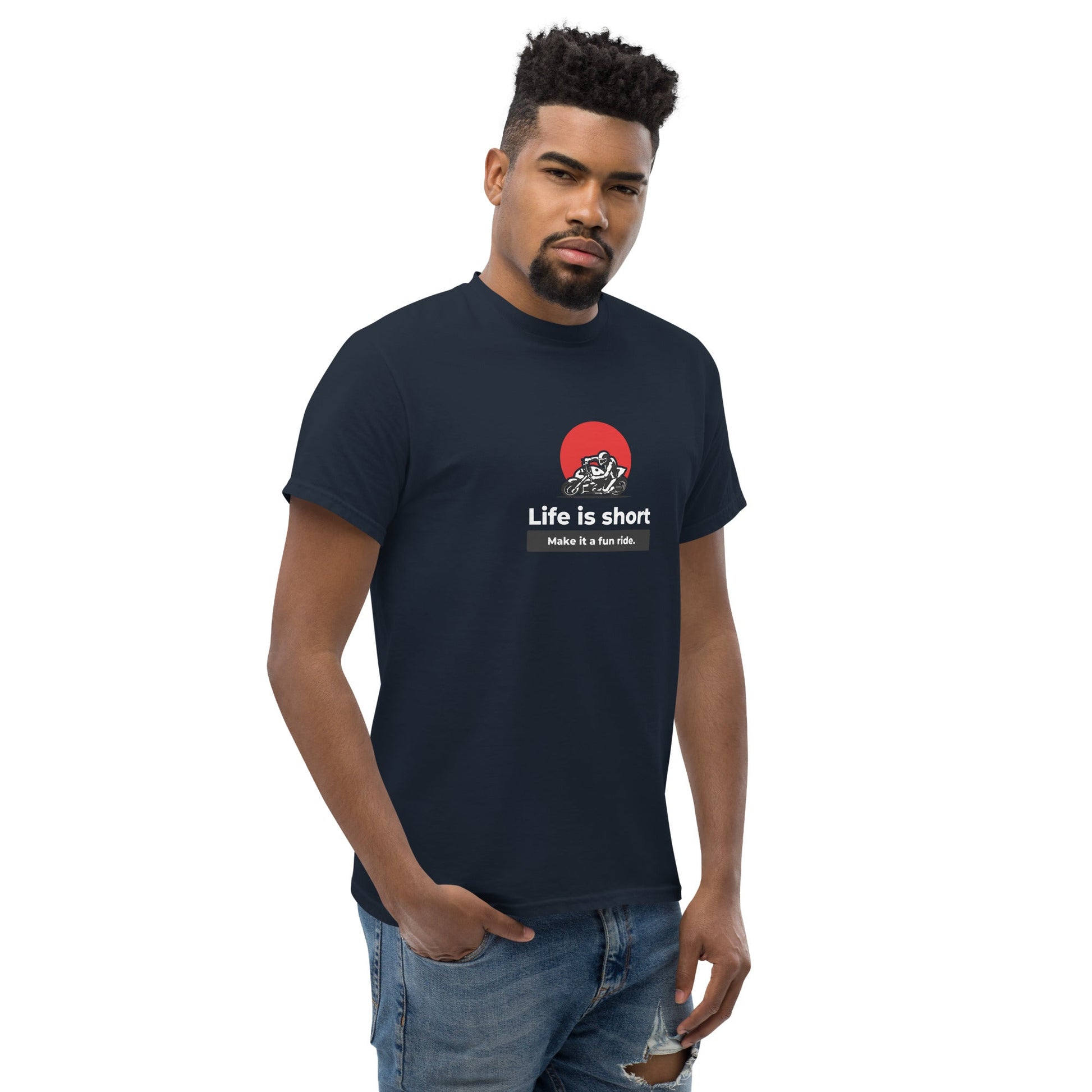 Men's Classic Tee - Life Is Short - The Vandi Company