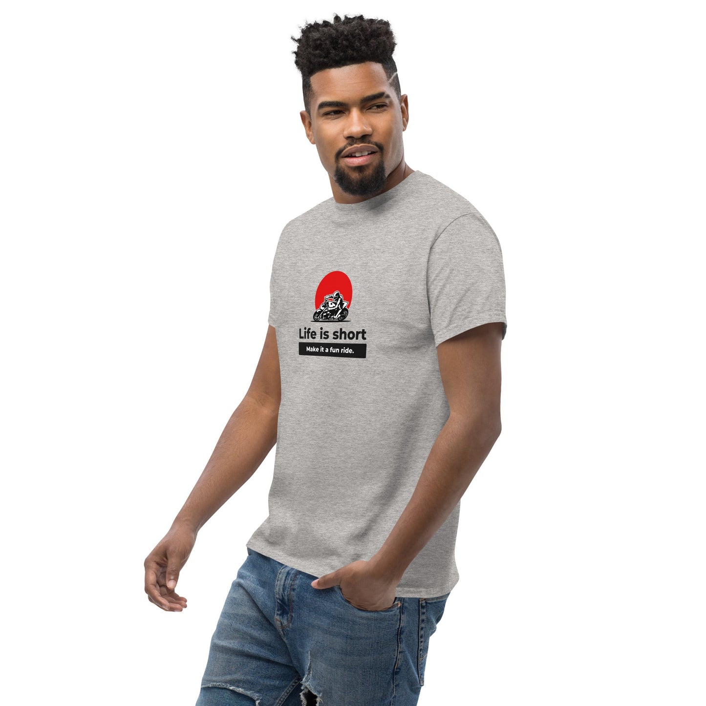 Men's Classic Tee - Life Is Short - The Vandi Company