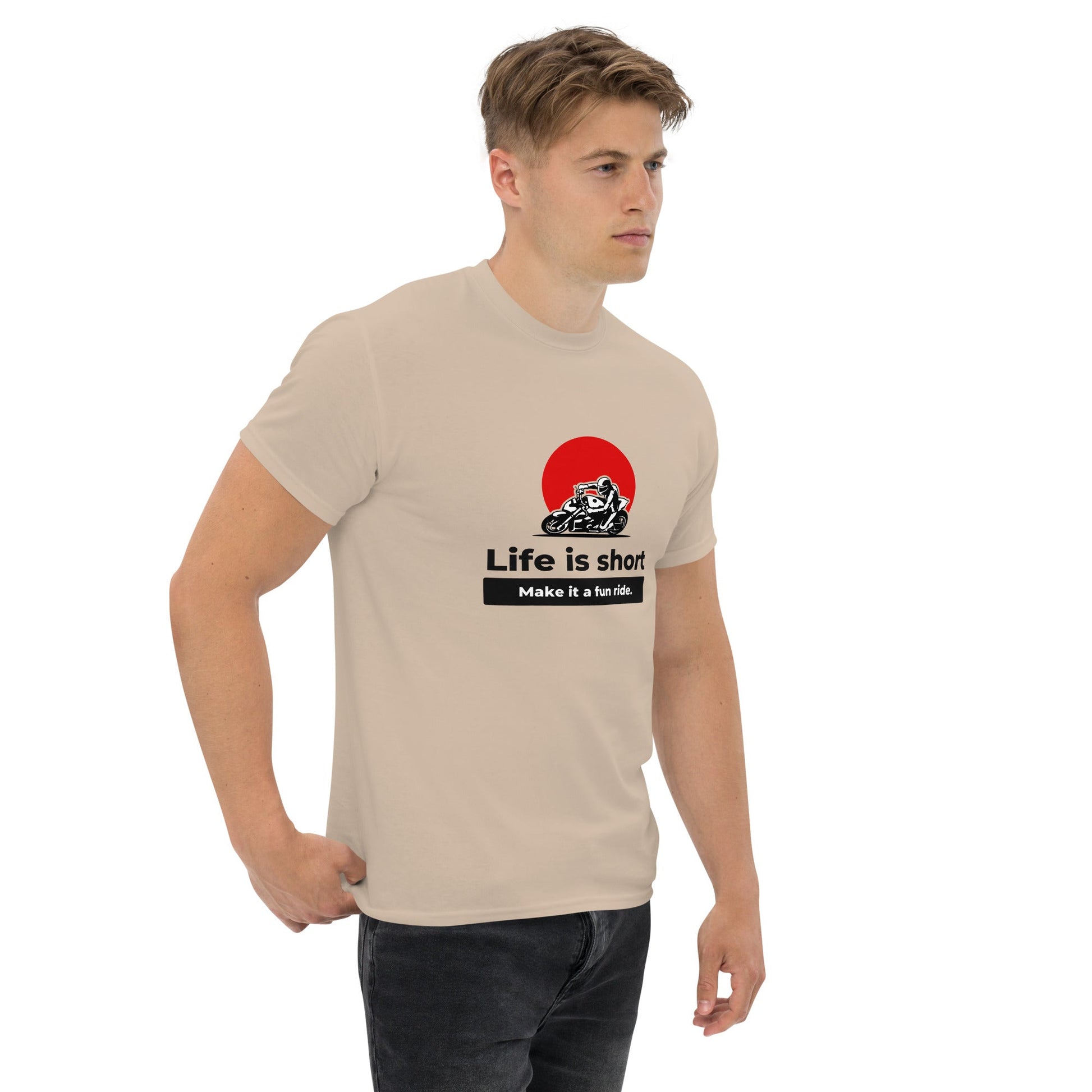 Men's Classic Tee - Life Is Short - The Vandi Company