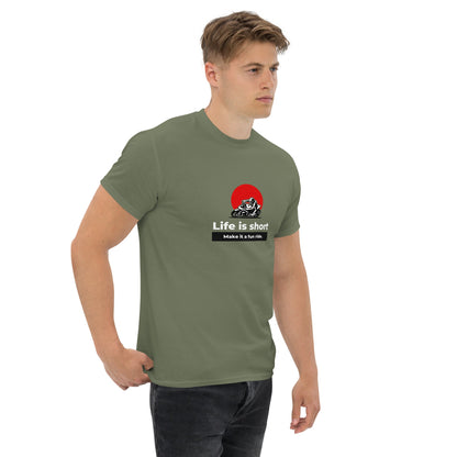 Men's Classic Tee - Life Is Short - The Vandi Company