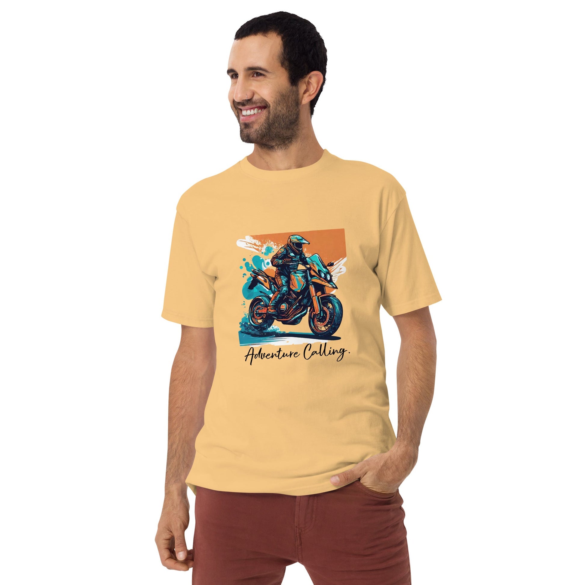 Men’s Premium Tee - Adventure Calling - The Vandi Company