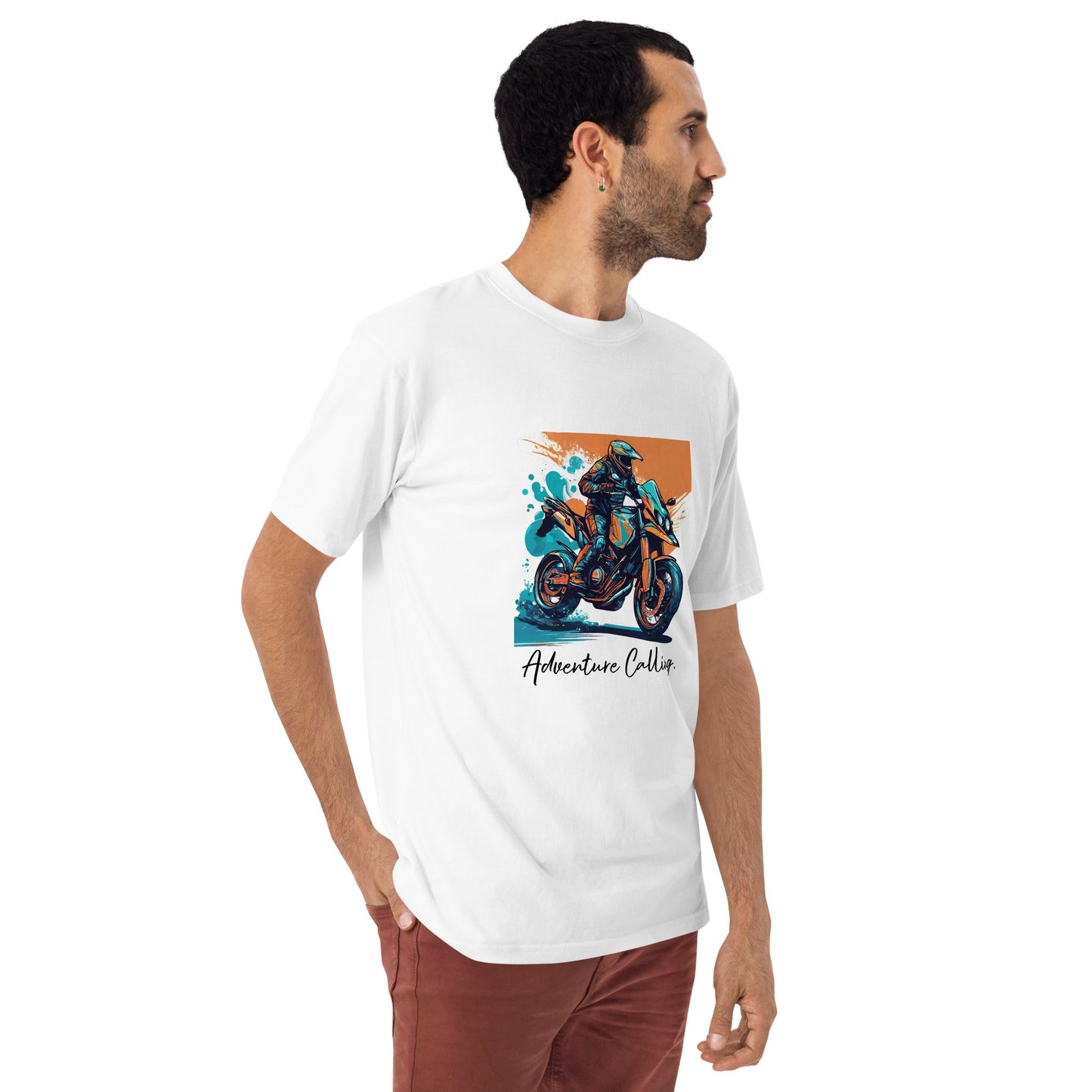 Men’s Premium Tee - Adventure Calling - The Vandi Company