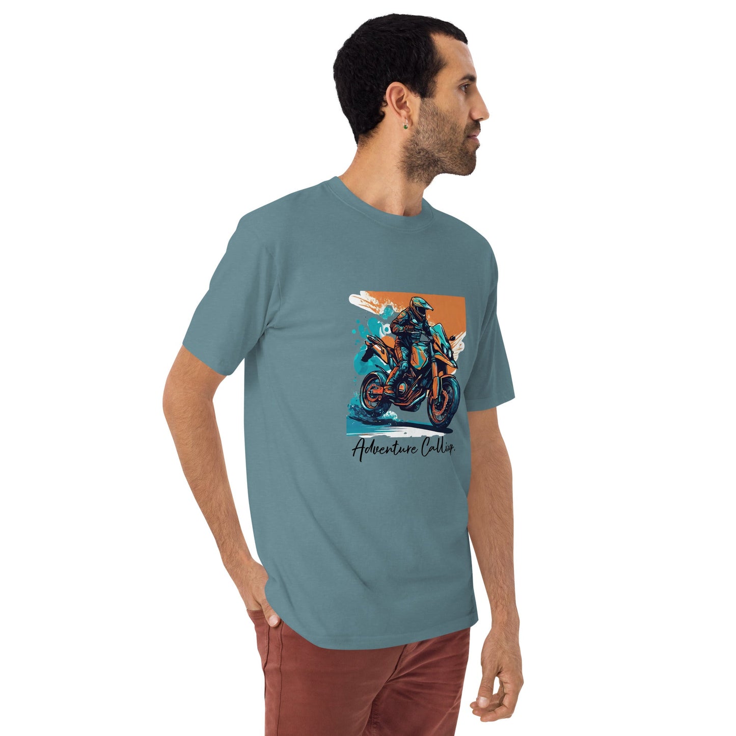 Men’s Premium Tee - Adventure Calling - The Vandi Company