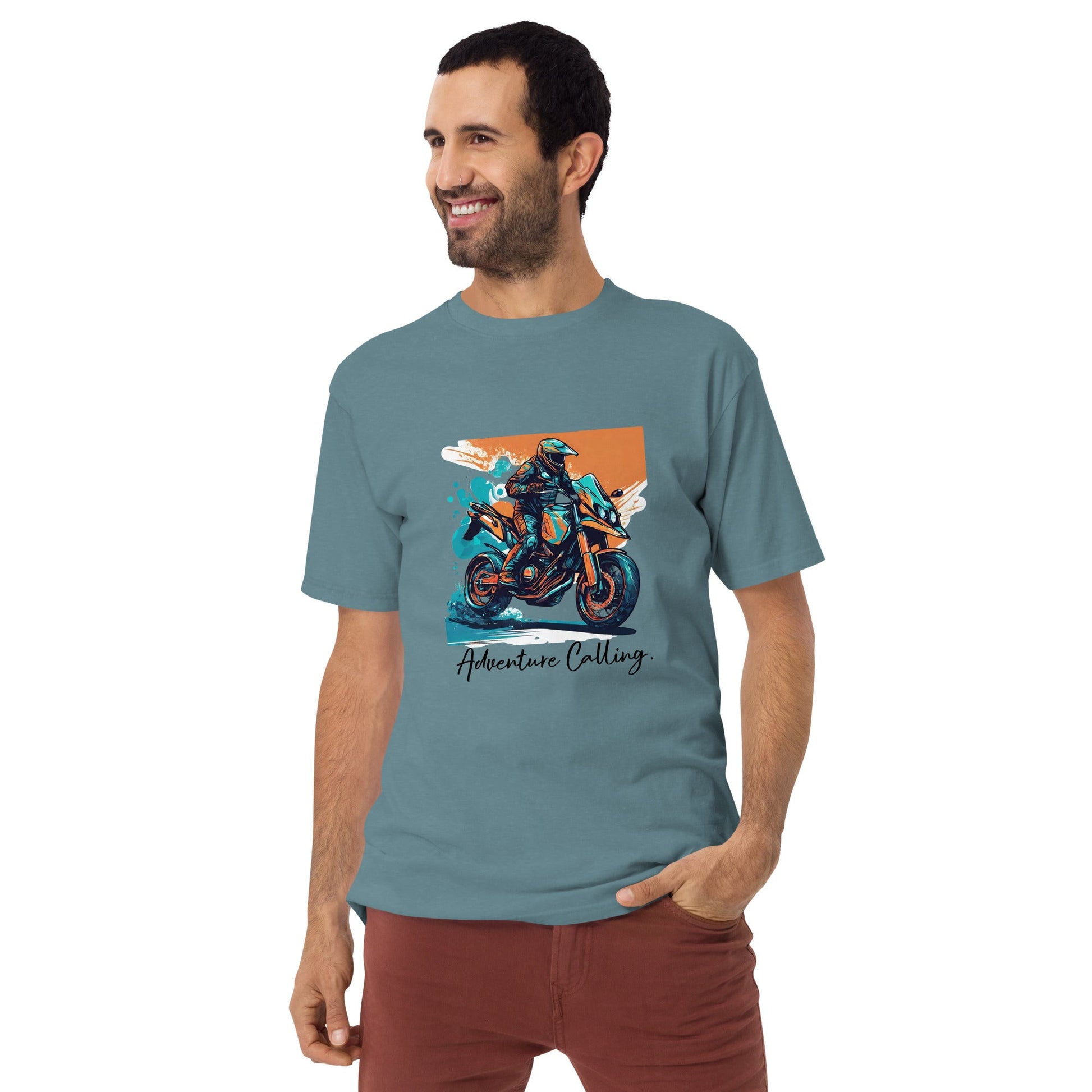 Men’s Premium Tee - Adventure Calling - The Vandi Company