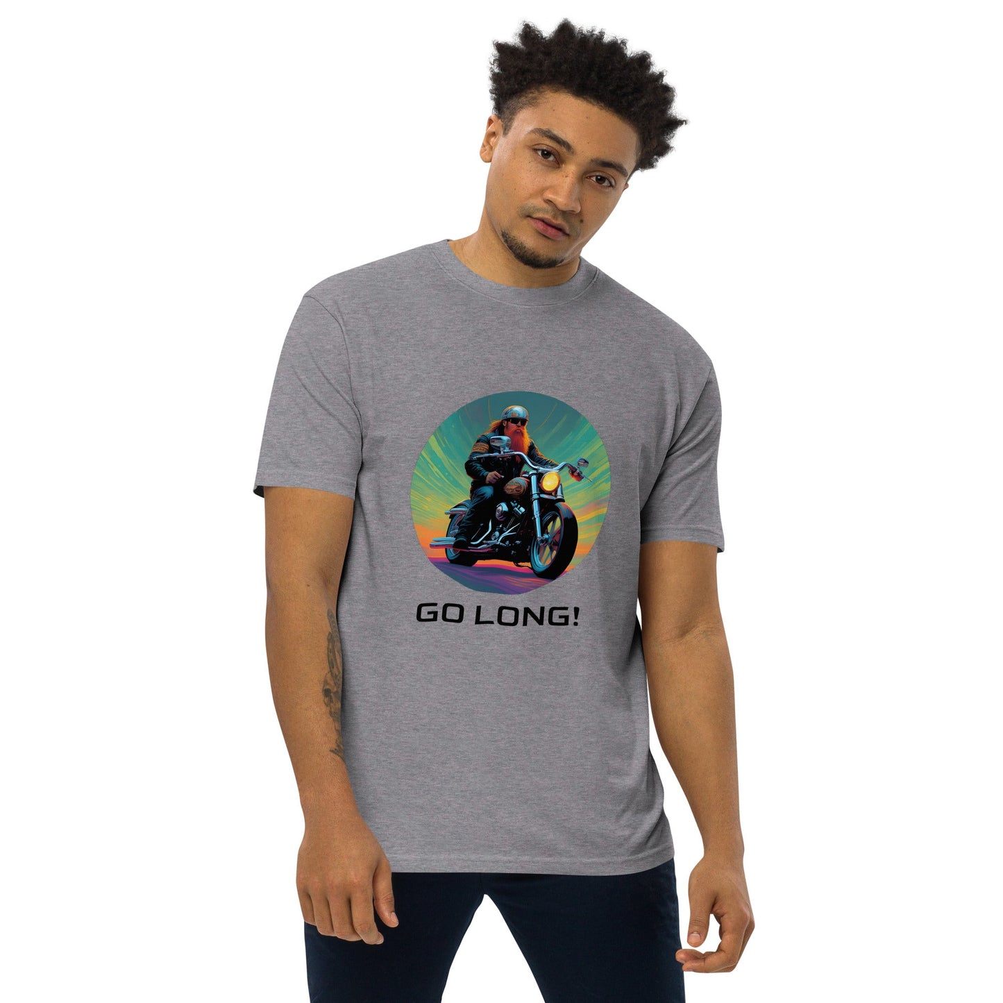 Men’s Premium Tee - Go Long - The Vandi Company