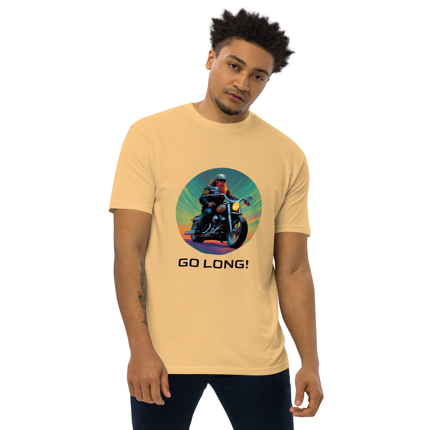 Men’s Premium Tee - Go Long - The Vandi Company