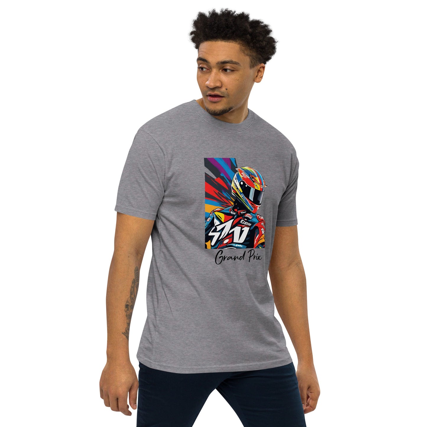 Men’s Premium Tee - Grand Prix - The Vandi Company