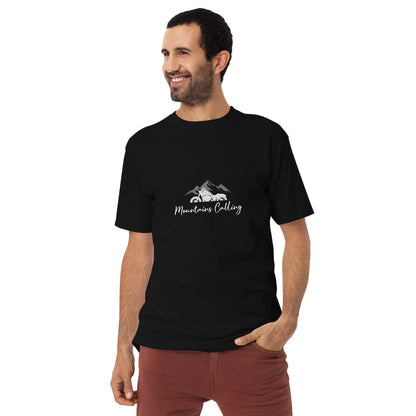 Men’s Premium Tee - Mountains Calling - The Vandi Company