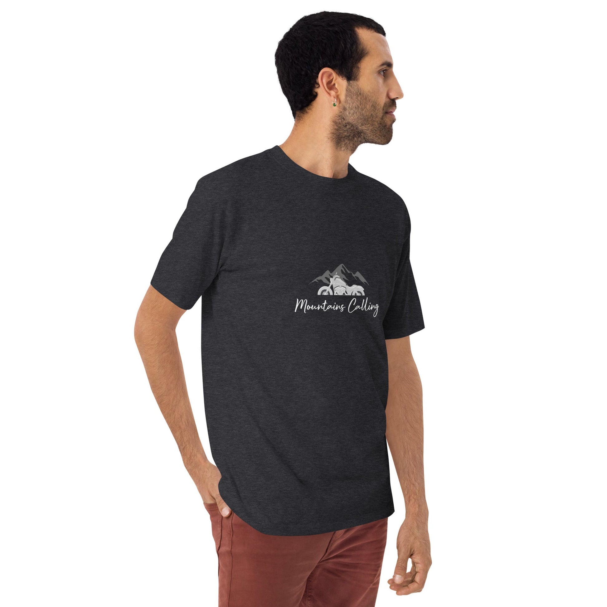 Men’s Premium Tee - Mountains Calling - The Vandi Company