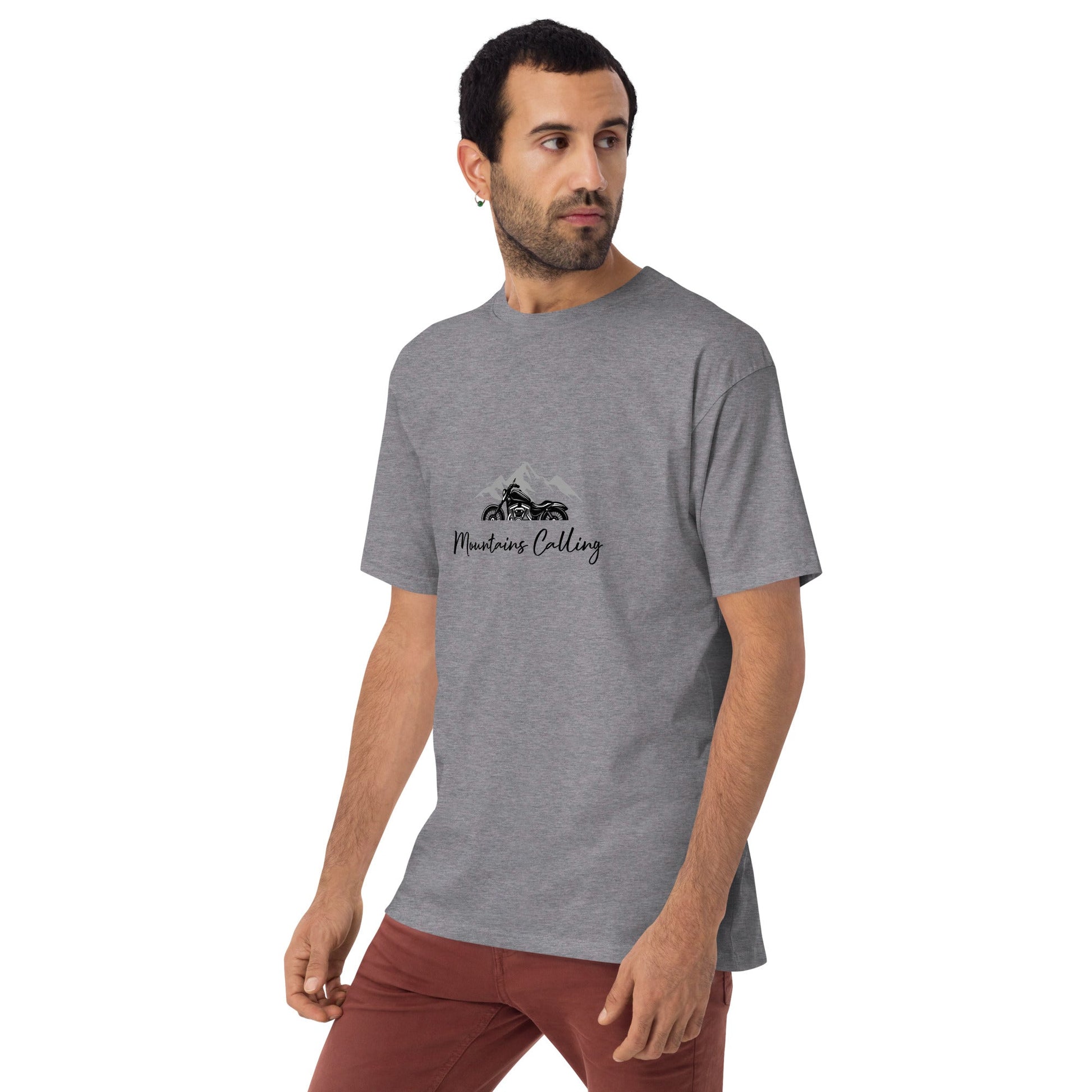 Men’s Premium Tee - Mountains Calling - The Vandi Company