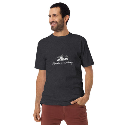 Men’s Premium Tee - Mountains Calling - The Vandi Company