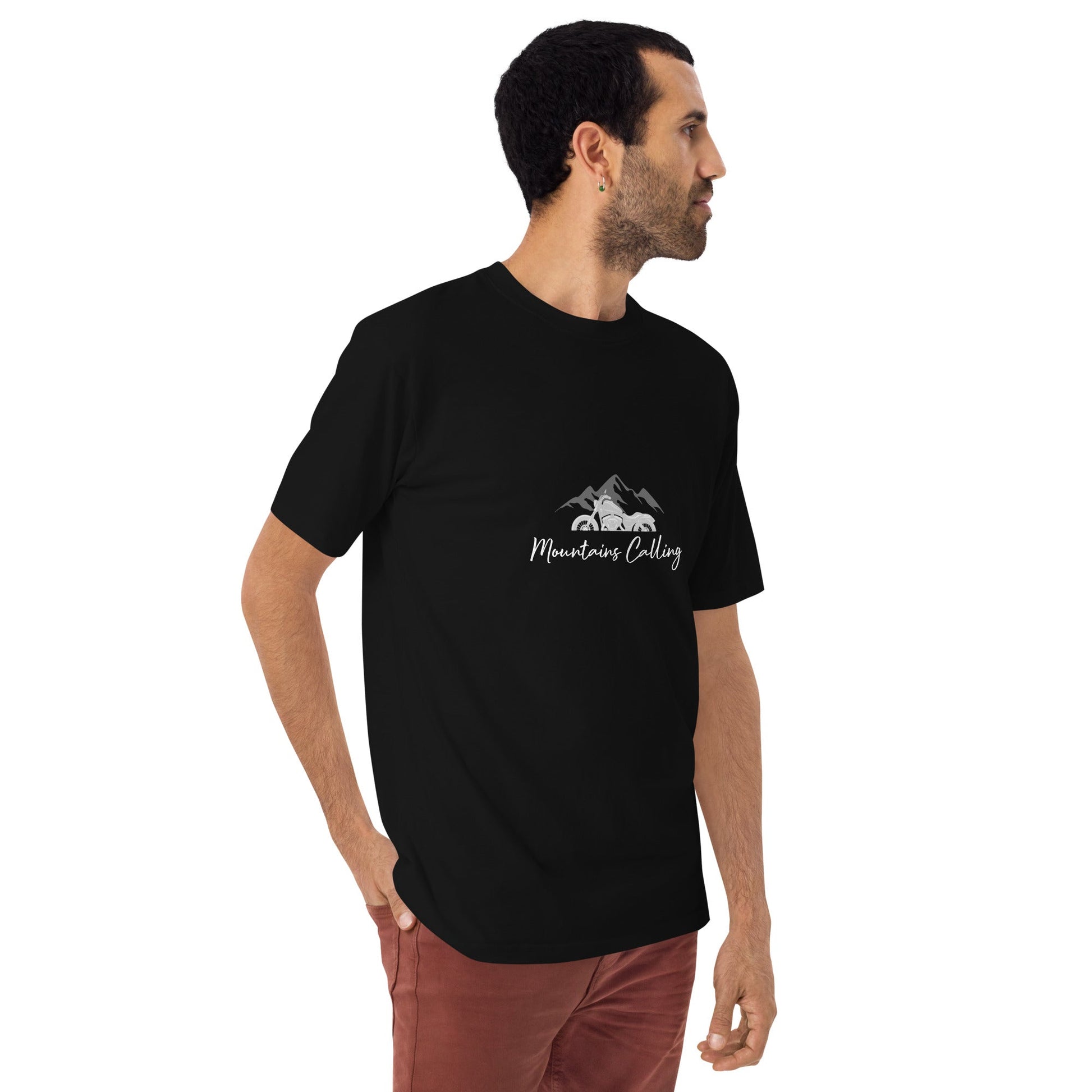 Men’s Premium Tee - Mountains Calling - The Vandi Company