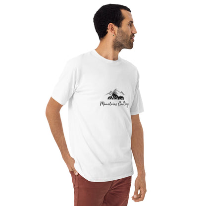 Men’s Premium Tee - Mountains Calling - The Vandi Company