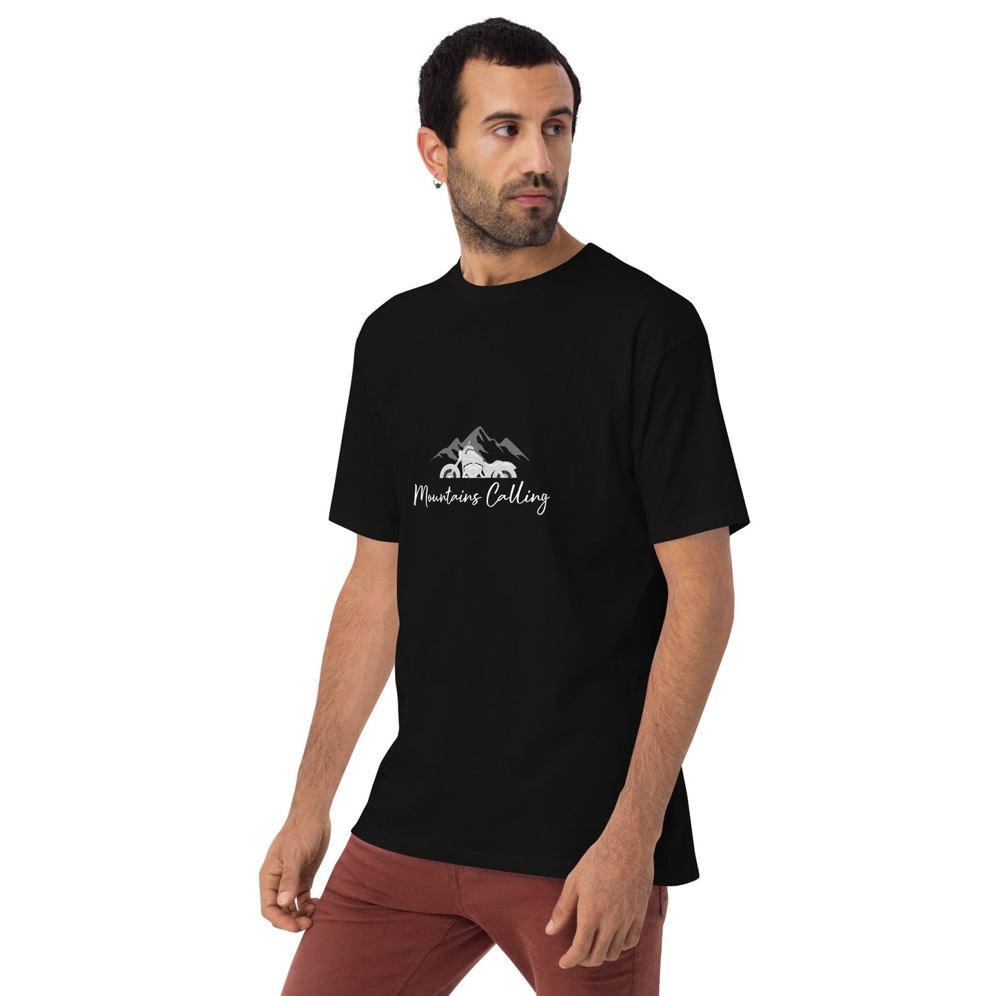 Men’s Premium Tee - Mountains Calling - The Vandi Company