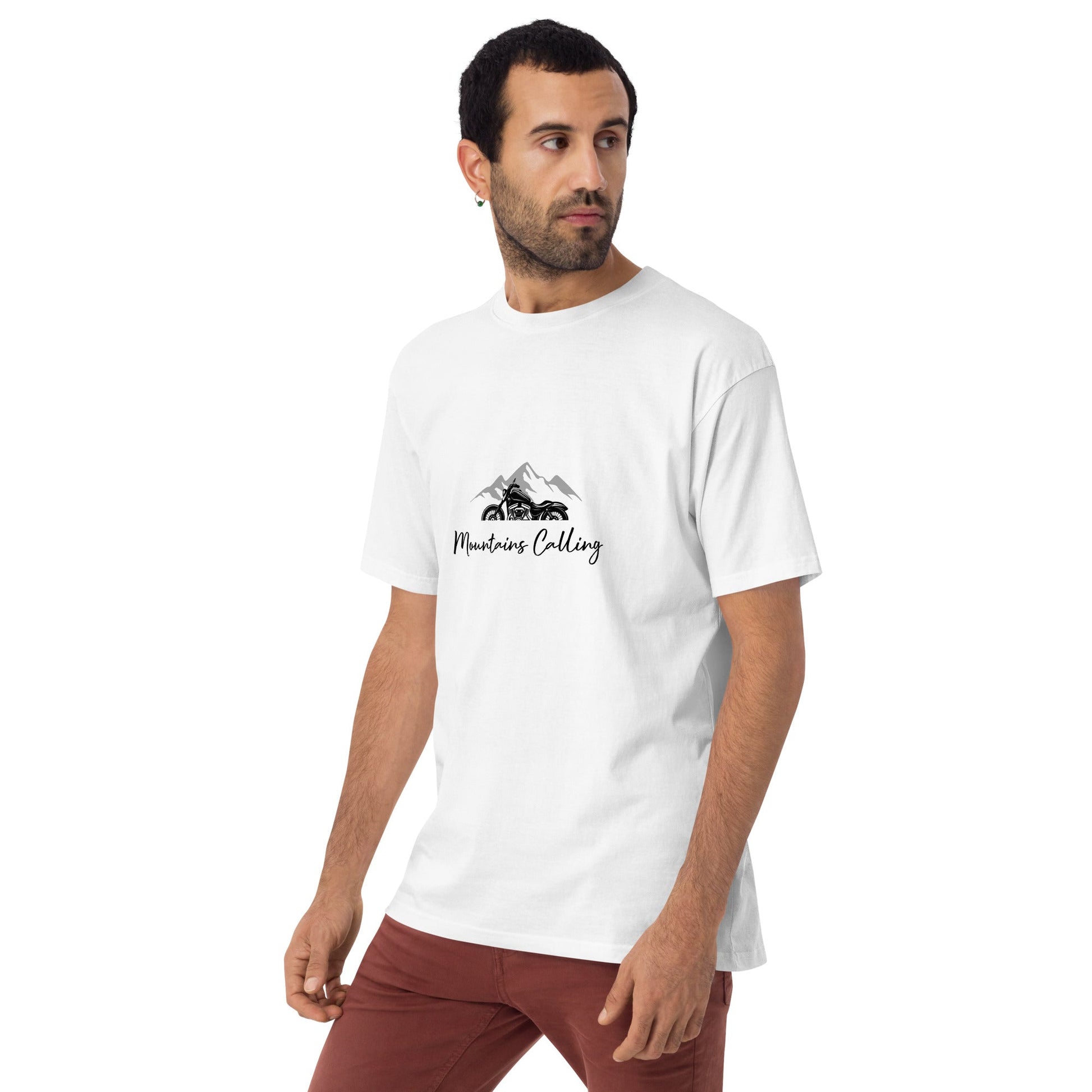 Men’s Premium Tee - Mountains Calling - The Vandi Company