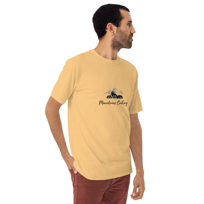 Men’s Premium Tee - Mountains Calling - The Vandi Company