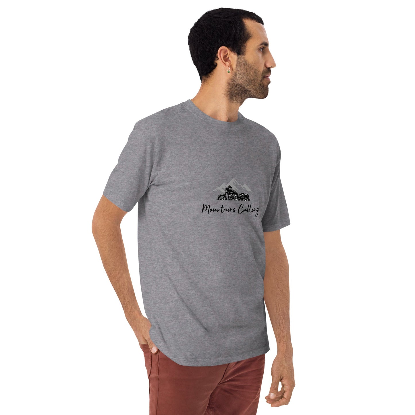 Men’s Premium Tee - Mountains Calling - The Vandi Company