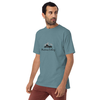 Men’s Premium Tee - Mountains Calling - The Vandi Company