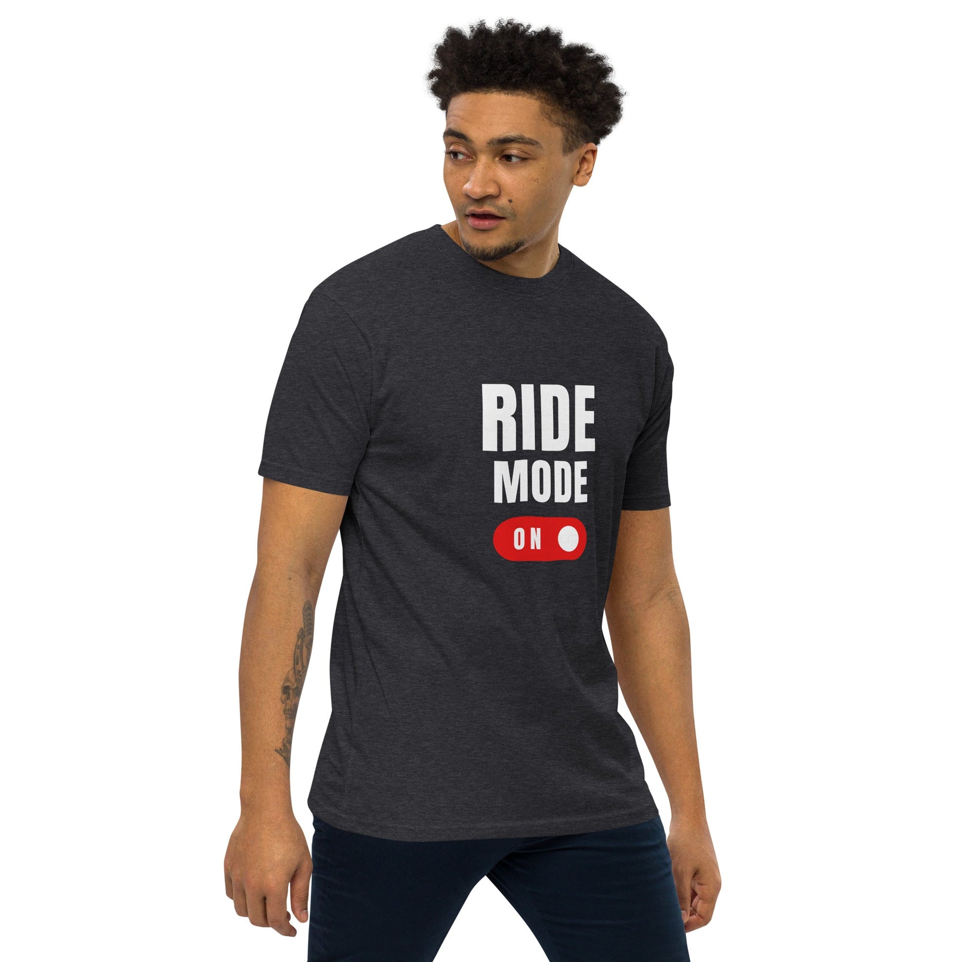 Men’s Premium Tee - Ride Mode On - The Vandi Company