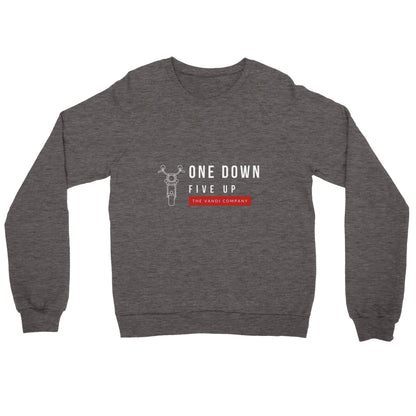 Premium Unisex Crewneck Sweatshirt - One Down Five Up - The Vandi Company