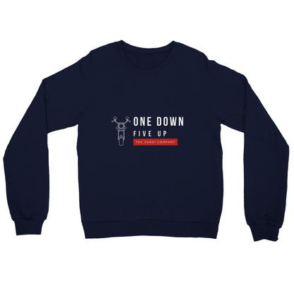 Premium Unisex Crewneck Sweatshirt - One Down Five Up - The Vandi Company