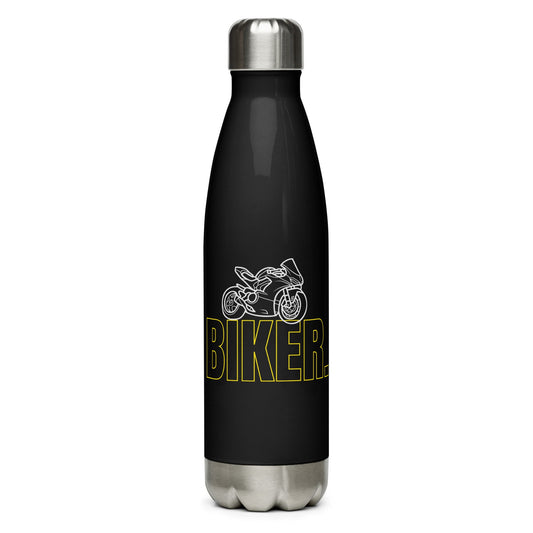 Stainless Steel Water Bottle - Biker - The Vandi Company