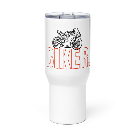 Travel mug with a handle - Biker - The Vandi Company