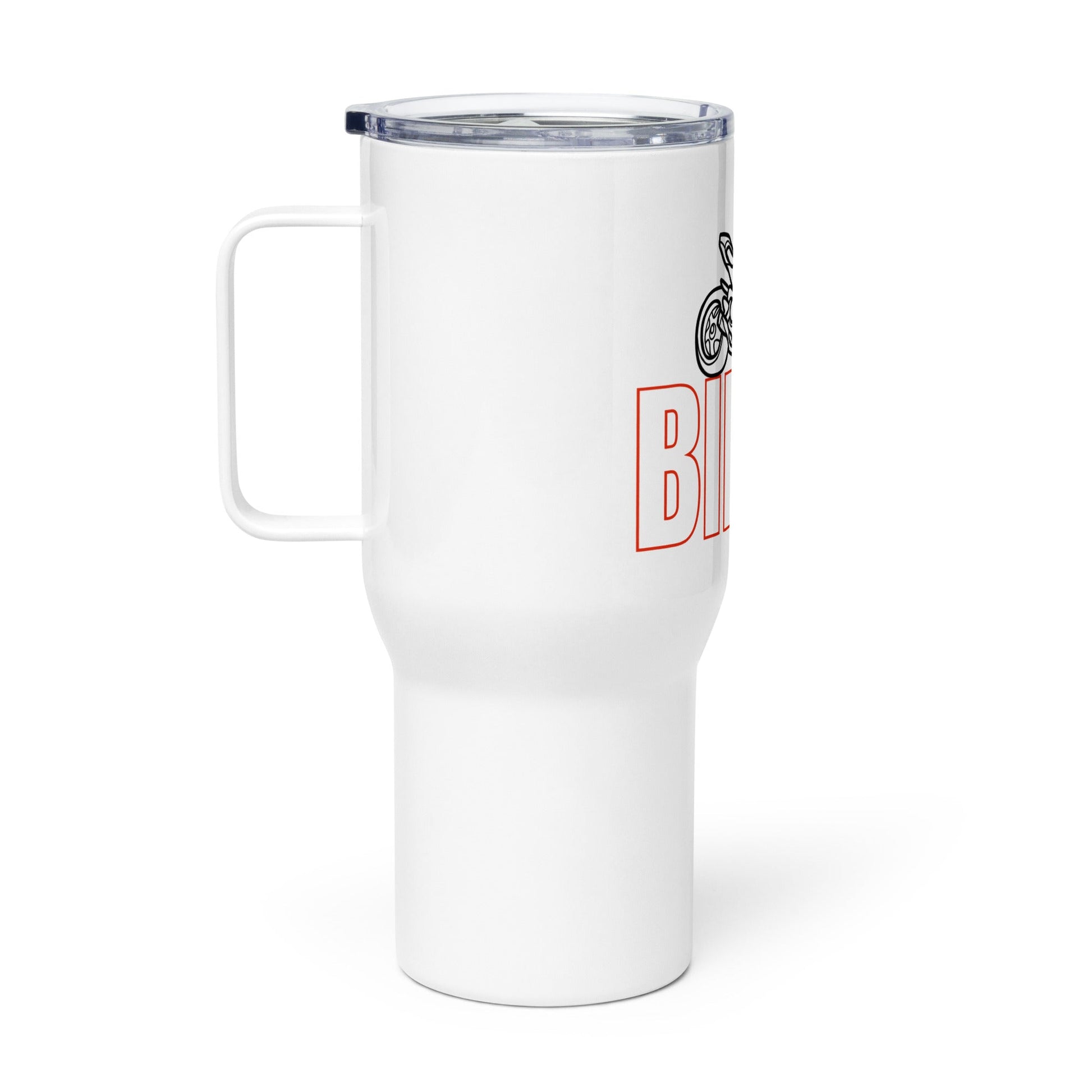 Travel mug with a handle - Biker - The Vandi Company