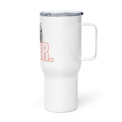 Travel mug with a handle - Biker - The Vandi Company