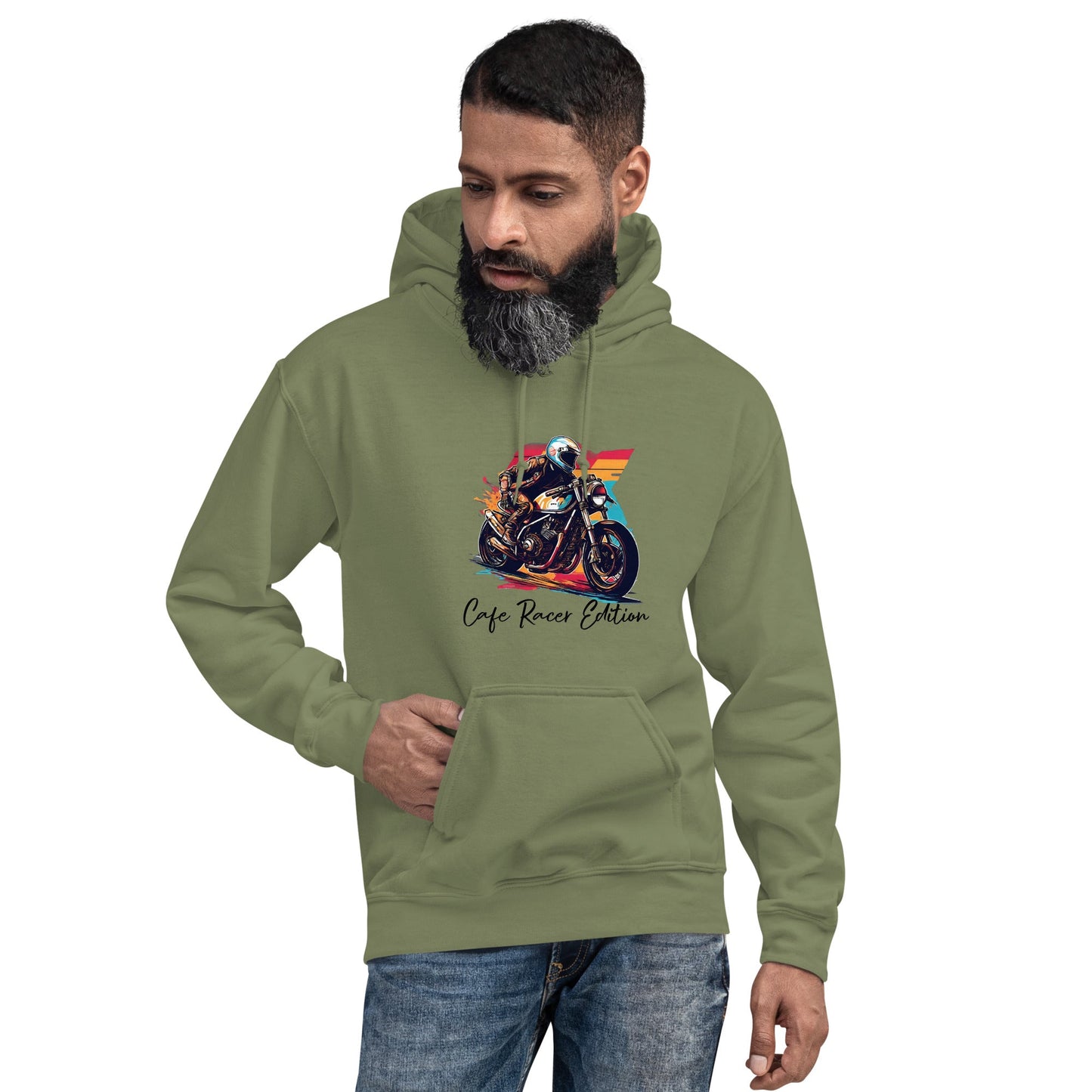 Unisex Premium Hoodie - Cafe Racer Edition - The Vandi Company