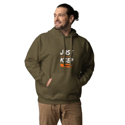 Unisex Premium Hoodie - Just Keep Riding - The Vandi Company