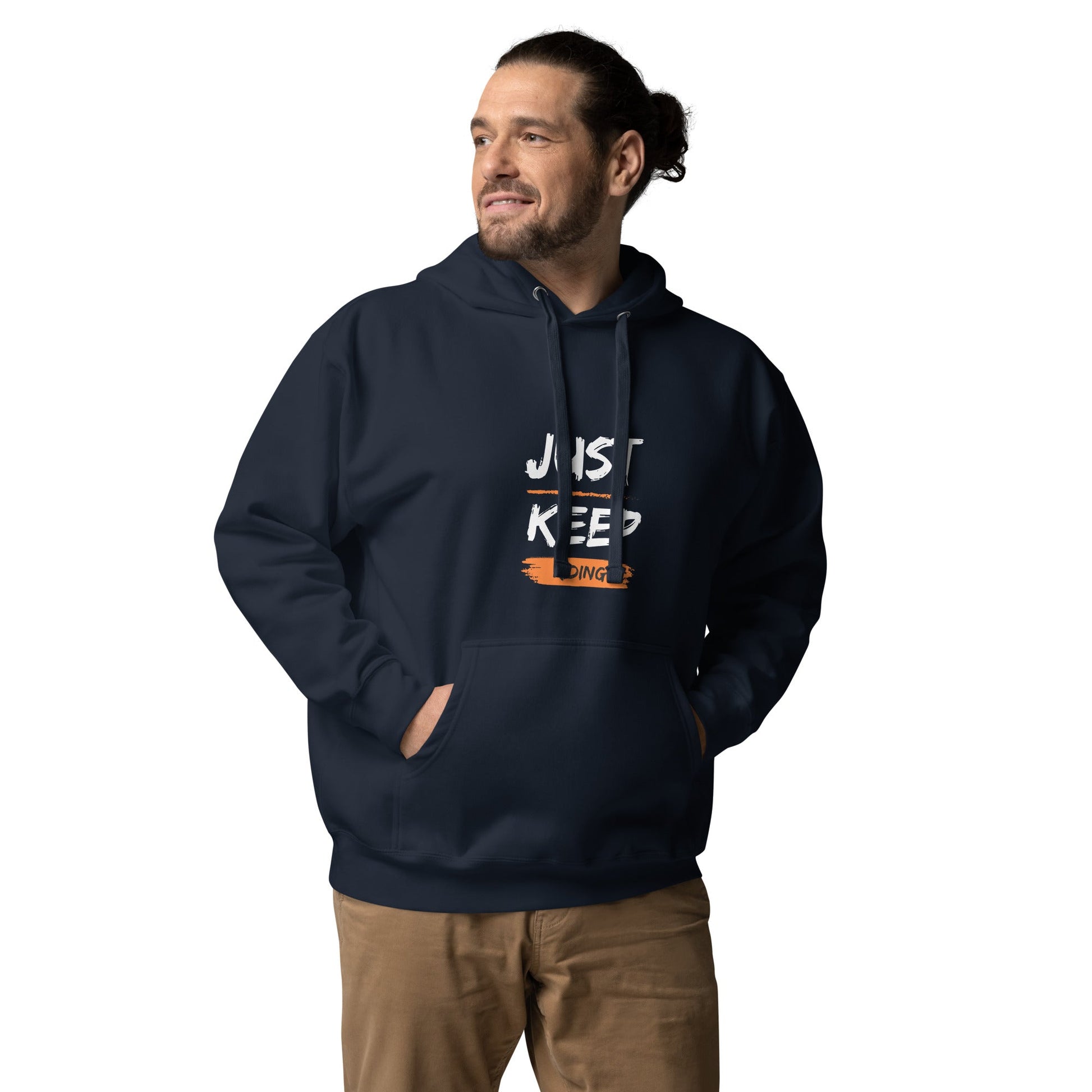 Unisex Premium Hoodie - Just Keep Riding - The Vandi Company