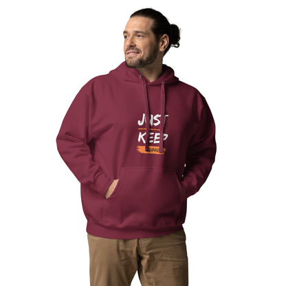 Unisex Premium Hoodie - Just Keep Riding - The Vandi Company