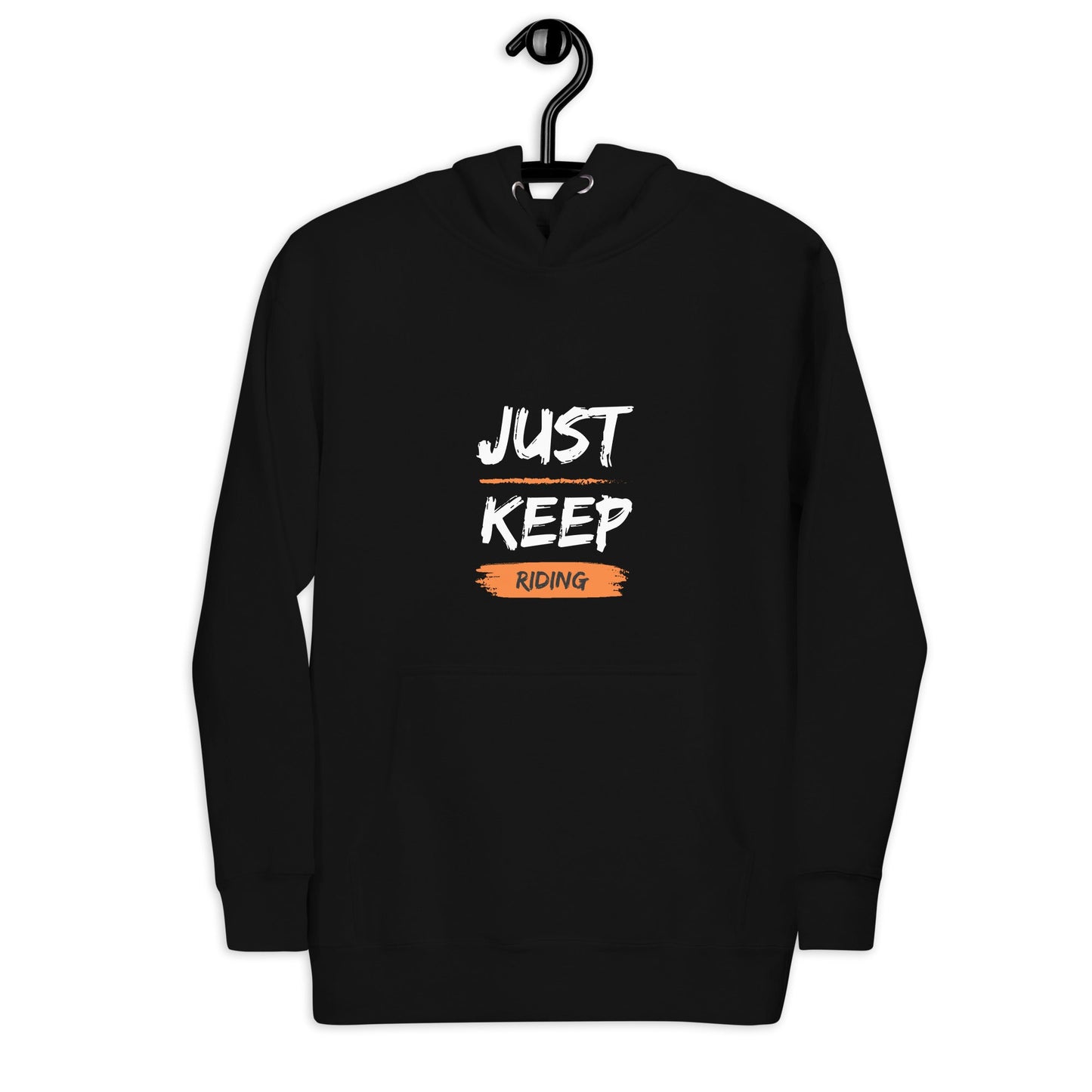 Unisex Premium Hoodie (W) - Just Keep Riding - The Vandi Company