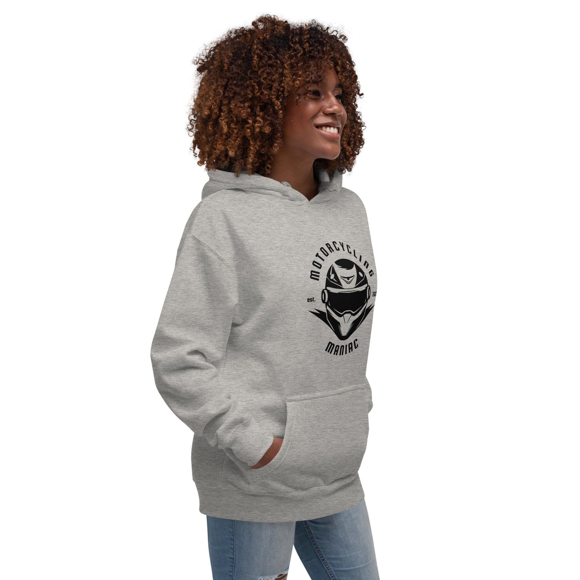 Unisex Premium Hoodie (W) - Maniac - The Vandi Company