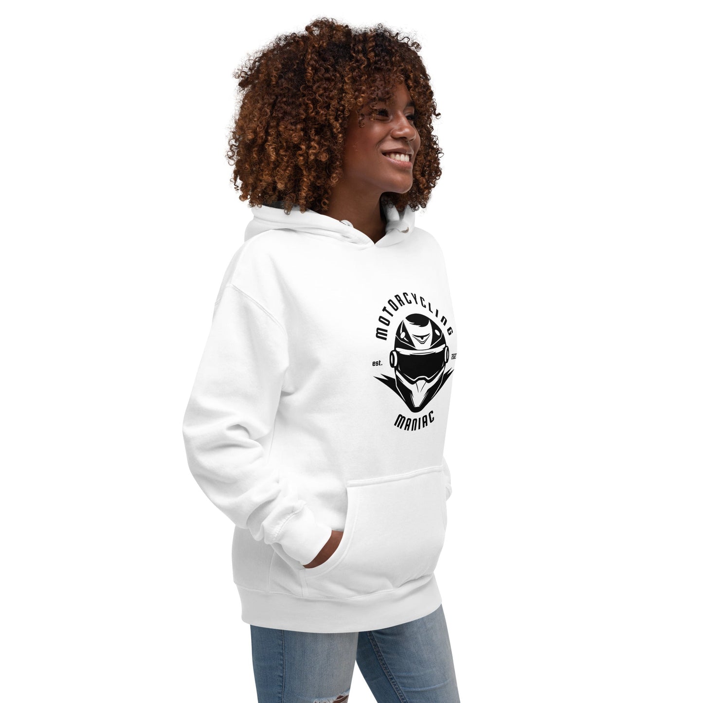 Unisex Premium Hoodie (W) - Maniac - The Vandi Company