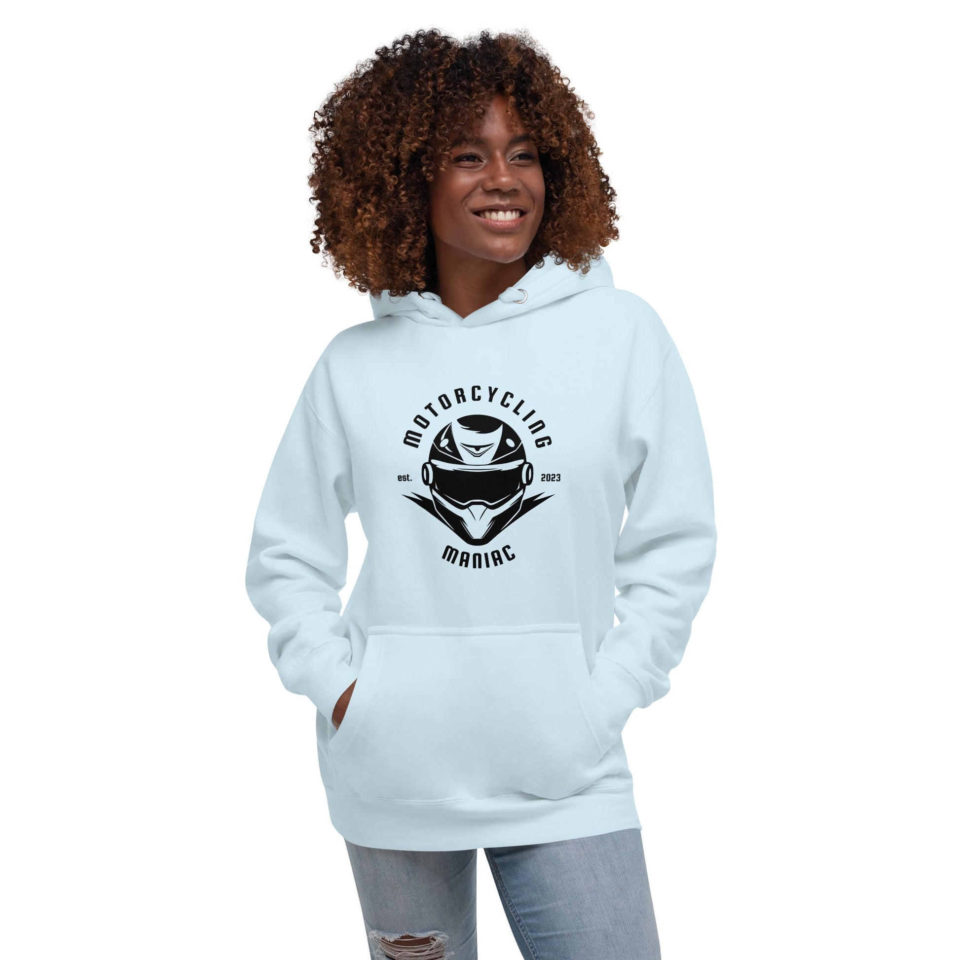 Unisex Premium Hoodie (W) - Maniac - The Vandi Company