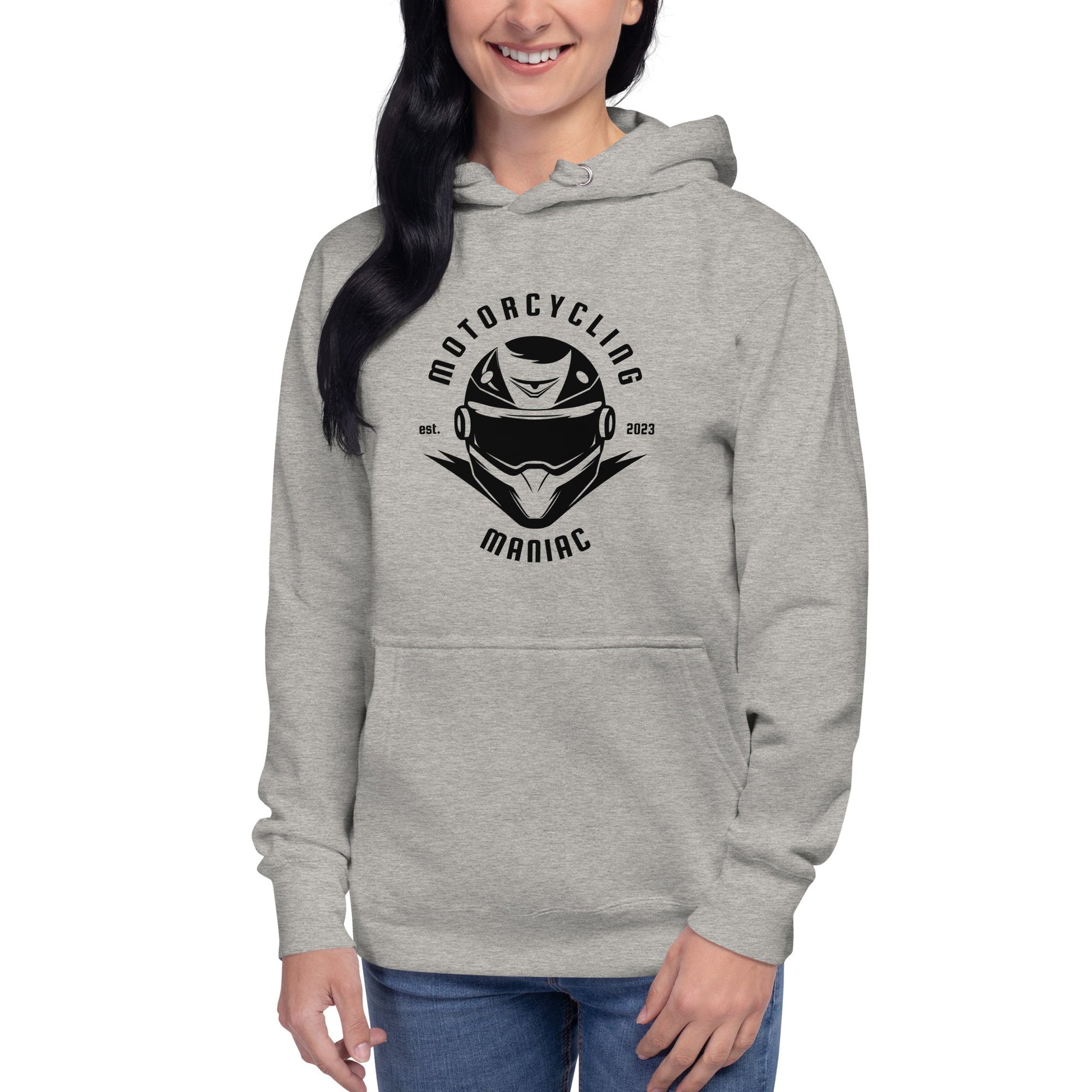 Unisex Premium Hoodie (W) - Maniac - The Vandi Company