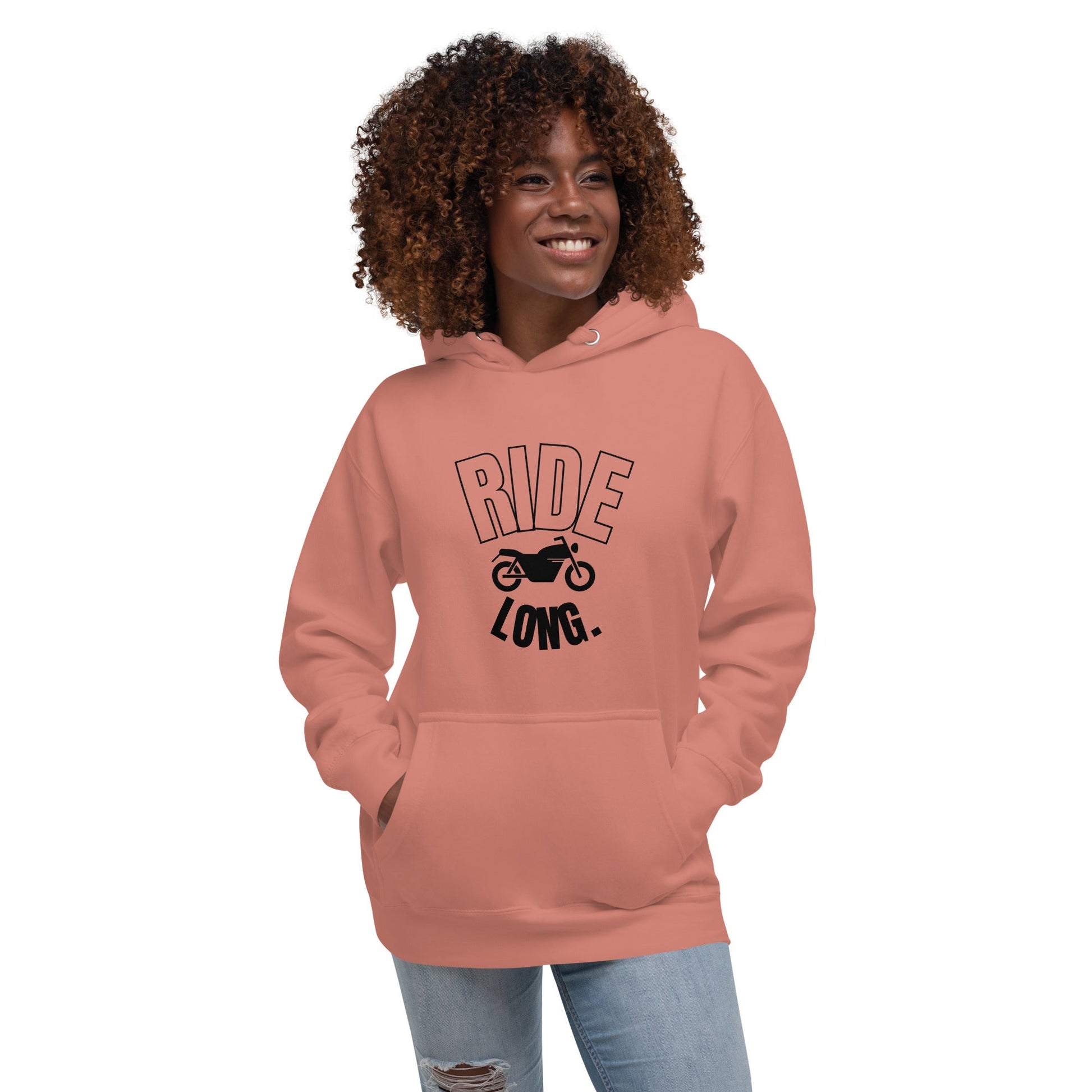 Unisex Premium Hoodie (W) - Ride Long - The Vandi Company