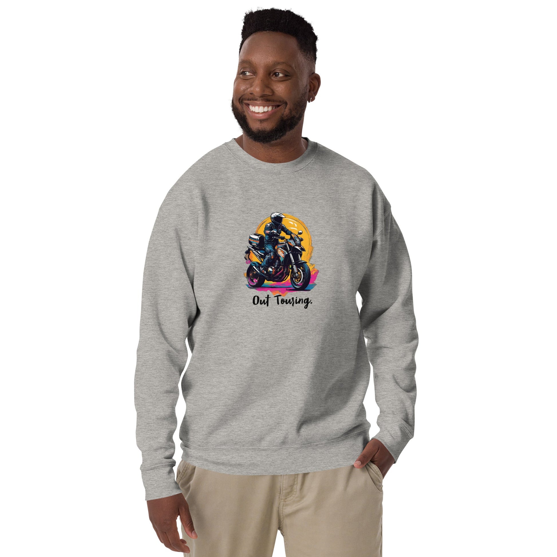 Unisex Premium Sweatshirt - Out Touring - The Vandi Company