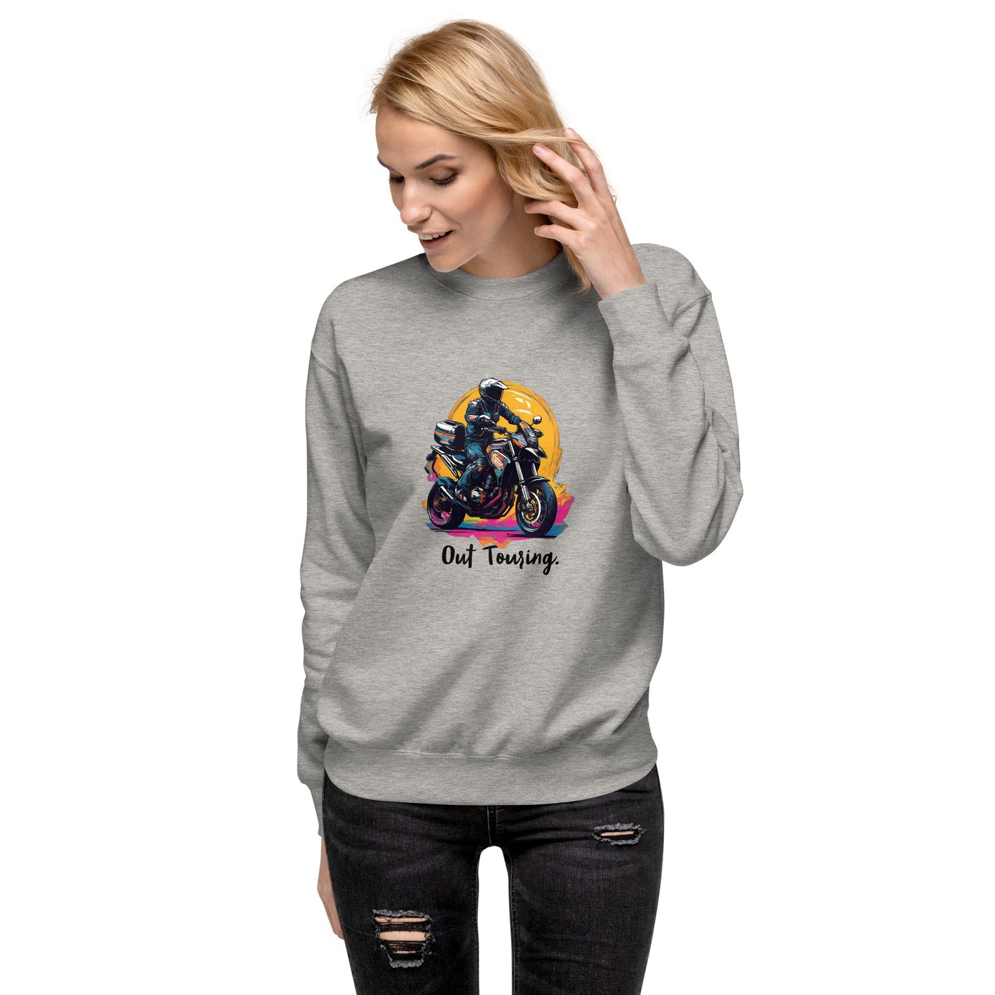 Unisex Premium Sweatshirt - Out Touring - The Vandi Company