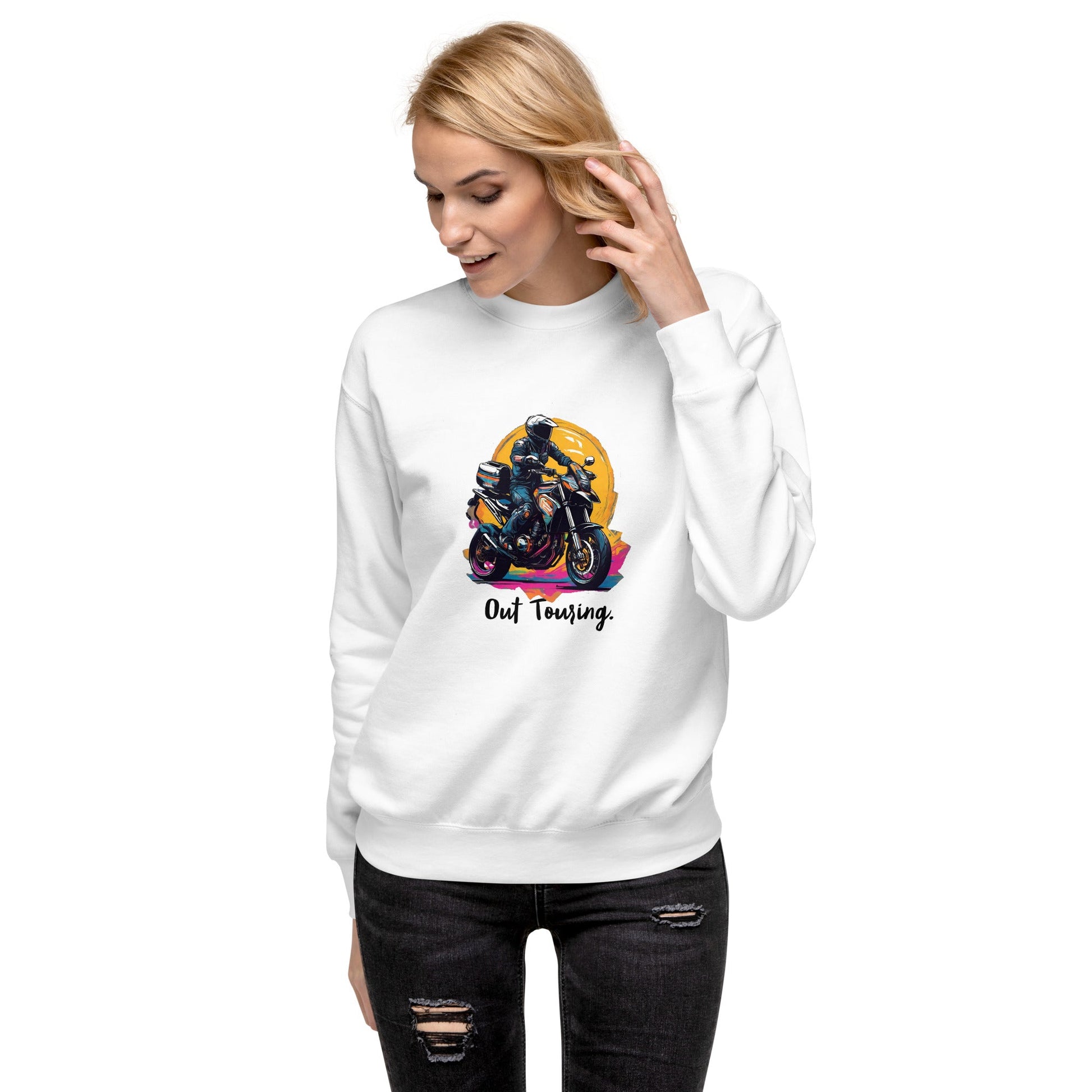 Unisex Premium Sweatshirt - Out Touring - The Vandi Company