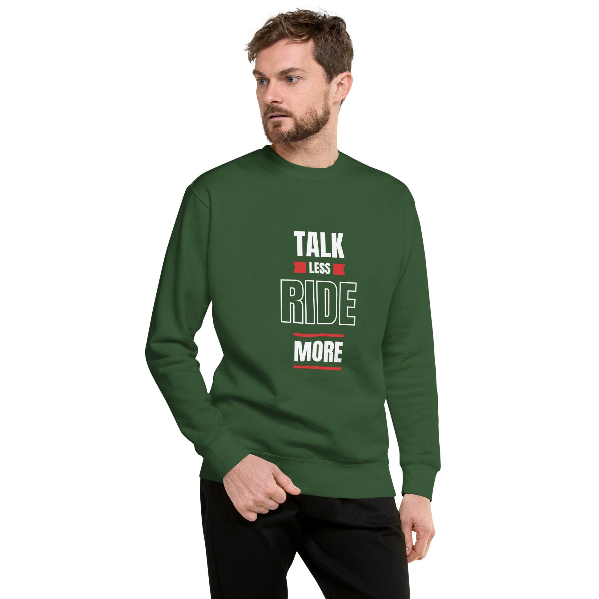 Unisex Premium Sweatshirt - Talk Less - The Vandi Company