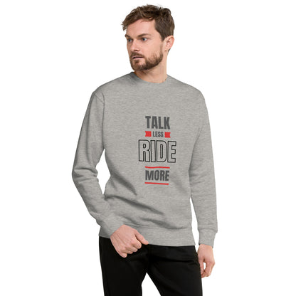 Unisex Premium Sweatshirt - Talk Less - The Vandi Company