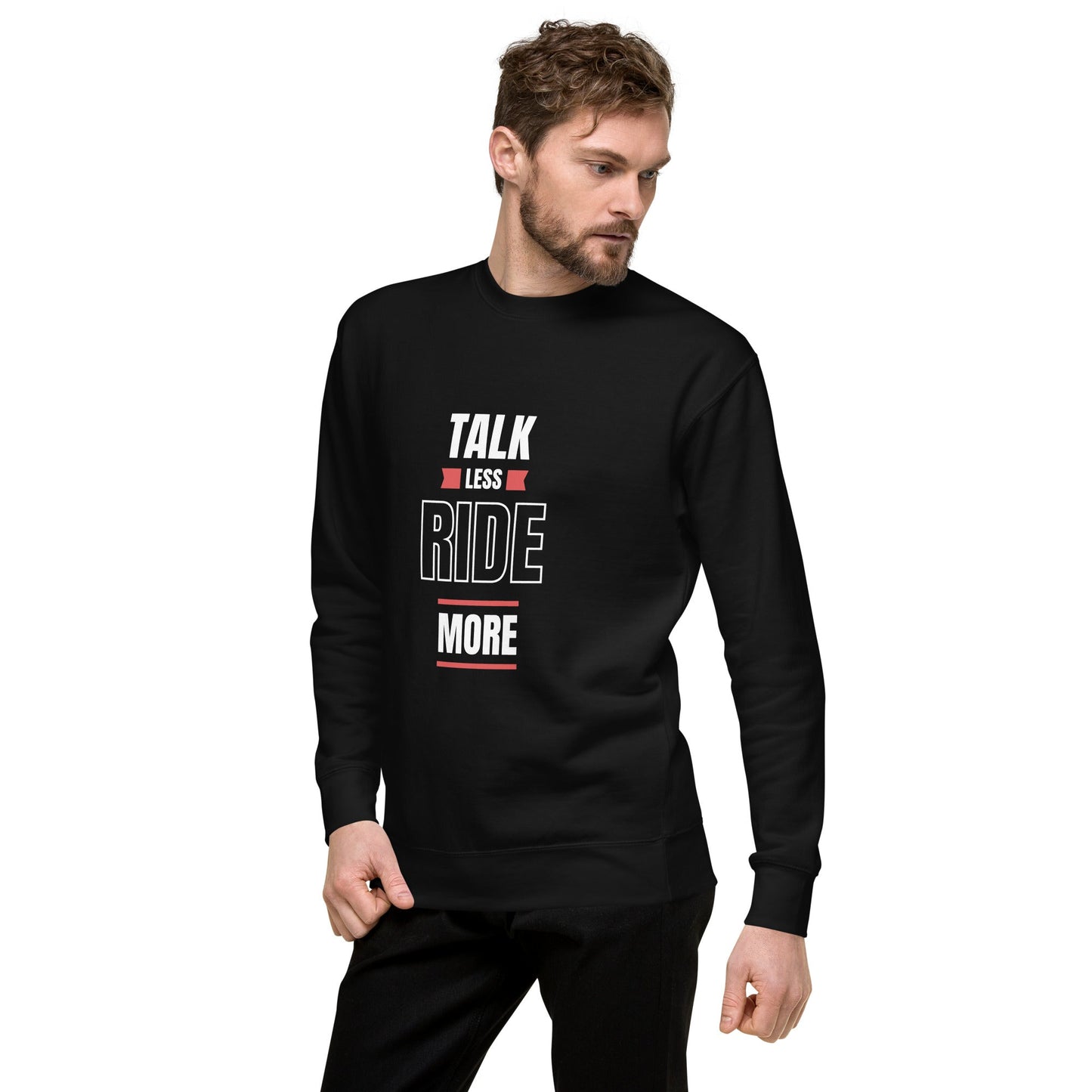 Unisex Premium Sweatshirt - Talk Less - The Vandi Company