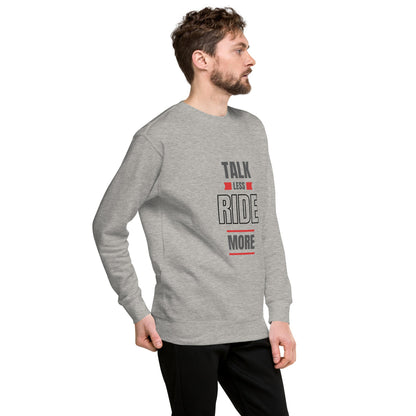 Unisex Premium Sweatshirt - Talk Less - The Vandi Company