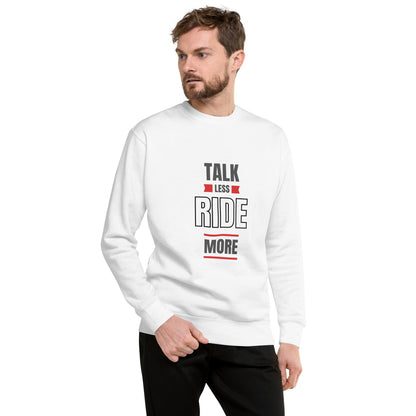 Unisex Premium Sweatshirt - Talk Less - The Vandi Company