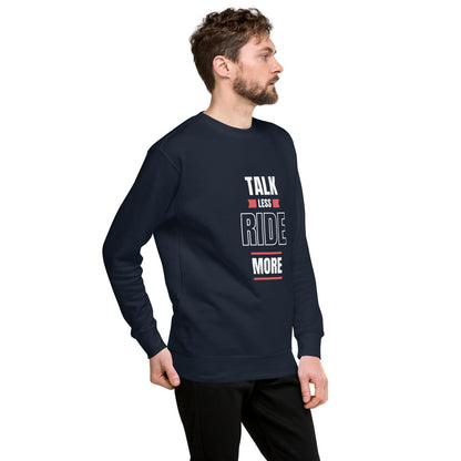 Unisex Premium Sweatshirt - Talk Less - The Vandi Company