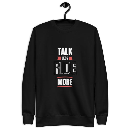 Unisex Premium Sweatshirt - Talk Less - The Vandi Company